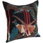 Preview: Velvet Cushion Sleeve "Pheasants & Rhubarbs" with Embroidery