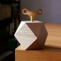 Preview: Music box Diamond made of wood plays Erik Satie | Kunstbaron