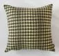 Preview: Chequer cushion woven of 100 % Merino lambswool | Kunstbaron
