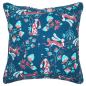 Preview: Cushion ‚Snow Rabbit Blue‘ (choose from 3 sizes) | Kunstbaron