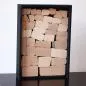Mobile Preview: Mauer-Puzzle Bauspiel mit Holzrahmen