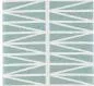 Preview: Plastic woven rug „Helmi“ (Turquoise) | Kunstbaron