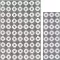 Mobile Preview: Swedish Plastic Rug „Flower“ (grey) in various sizes | Kunstbaron