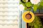 Preview: Woven Swedish Plastic Rug „Gittan“ (green) for indoor & outdoor| Kunstbaron