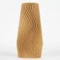 Preview: Sustainable design vase with wave structure Ø 3,5 cm
