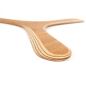 Preview: Dreiflügel-Bumerang "Apple" aus Birkenholz mit Apfelfurnier (fliegt ca. 15 m)