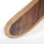 Preview: Handcrafted Triple-Wing Boomerang "Walnut" made of Birch and Walnut Wood (flies 20 m)