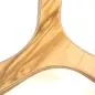 Preview: Handcrafted Triple-Wing Boomerang "Olive" made of Birch and Olive Wood (flies 18 m)