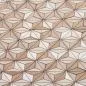 Preview: Designer-Teppich "Ashdown" aus Holz und Leinen