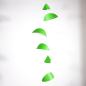 Preview: Danish Design Mobile "Kites" in Black or Green (38 x 80 cm)