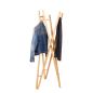 Preview: Collapsable Design Clothes Rack made of Solid Wood