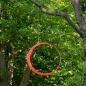 Preview: Größte Ausführung in rot: Garten-Mobile Ring