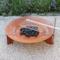 Preview: Bowl-Shaped Fireplace made of Weatherproof Steel