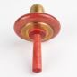 Preview: Artist's Spinning Top made of Pink Ivory and Brass