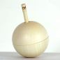Preview: Wooden Spinning Top "Naef Spin" with Half Spheres