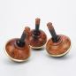 Preview: Exclusive Artist's Spinning Top made of Amboina and Ebony with Brass Inlay