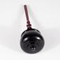 Preview: Collector's Item: Tall Wooden Spinning Top made of Ebony and Pink Ivory