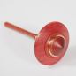 Preview: Elegant Wooden Spinning Top made of Pink Ivory Wood, Copper and Bone