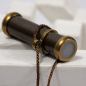 Preview: Mini Sand – Small Kaleidoscope made of Brass with Carrying Cord