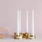 Mobile Preview: Candle holder, polished brass