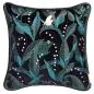Preview: Sofa Cushion Sleeve "Lily of the Valley" made of Cotton Velvet