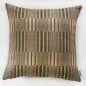 Mobile Preview: Cushion "Reeds", woven from Merino lambswool (50 x 50 cm)