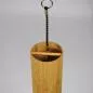 Mobile Preview: Handcrafted Wind Chime "Ignis" with Bamboo Cylinder