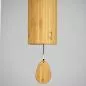 Preview: Set of Four Handcrafted Wind Chimes "Terra, Aqua, Aria, Ignis" with Bamboo Cylinders