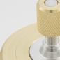 Preview: Exclusive Spinning Top made of Brass and Ruby "MK1"