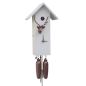 Preview: Black Forest Design Cuckoo Clock with Pendulum Movement and Deer Head