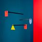 Preview: Art Mobile "Bauhaus" referencing Kandinsky (two sizes)