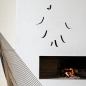Preview: Feather-light Design Mobile "Breeze" with Customizable Elements (70 x 85 cm)