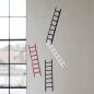 Preview: Decorative Hanging Mobile "7 Steps 4 Ladders" Made of Cardboard (65 x 36 cm)