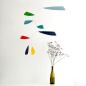 Preview: Art Mobile "Swing" (Various Colors) with Wing-Shaped Elements (80 x 80 cm)
