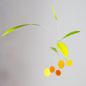 Preview: Federleichtes Mobile "Sine" mit floraler Anmutung (50 x 50 cm)
