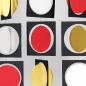 Preview: Design-Mobile "16" mit farbigen Kreisen und Quadraten (42 x 44 cm)