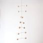 Preview: Handmade upright mobile "DNA" made of wood