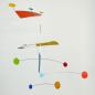 Preview: Colorful Art Mobile "Trolli" (Various Colors) made of Japanese Paper (65 x 50 cm)