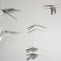 Preview: Mobile with Six Filigrane Dragonflies made of Steel (80 x 100 cm)