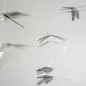 Mobile Preview: Mobile with Six Filigrane Dragonflies made of Steel (80 x 100 cm)