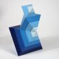 Preview: Diamant (Blue) – Original Construction Game by Naef, made of Wood