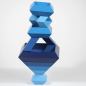Preview: Diamant (Blau) – Originales Naef-Spiel für kreative Konstruktionen