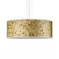Preview: Design Pendant Lamp with Shade made of Alpine Hay and Rose Petals Ø 55 cm