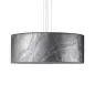 Preview: Design Pendant Lamp with Shade made of Stone Veneer Ø 55 cm