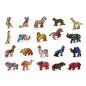 Mobile Preview: Colorful Puzzle "Mystic Lion" made of Wood – 250 parts, 40 shapes