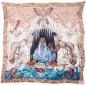 Preview: Kunstvoll gestaltetes Halstuch "Polar Byzantine IV" aus reinem Seiden-Satin