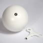 Preview: Snowball - weiße Spieluhr aus Holz mit Mozarts Figaro | Kunstbaron