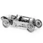Mobile Preview: Silver Bullet - Historic Racing Car with Spring Drive as a Metal Kit
