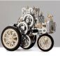 Preview: Modellauto mit Stirling-Motor, inspiriert von Carl Benz