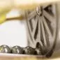 Preview: Kunstvolle Kugelbahn aus Messing und Stahl